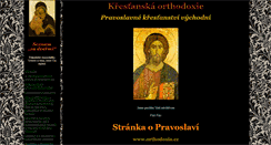 Desktop Screenshot of orthodoxia.cz