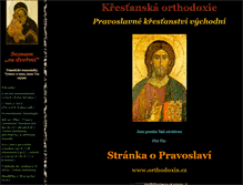 Tablet Screenshot of orthodoxia.cz