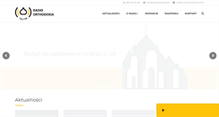 Desktop Screenshot of orthodoxia.pl
